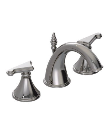 Rubinet 1AJSS Widespread Lav Set (Less Drain)