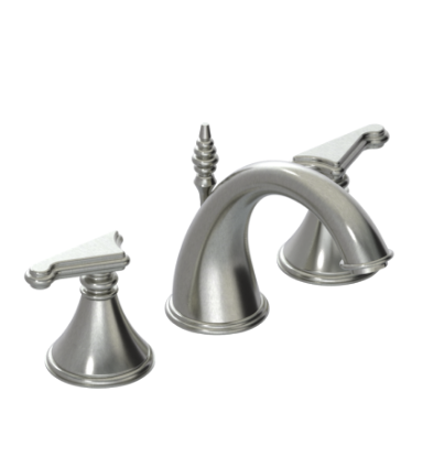 Rubinet 1AJSS Widespread Lav Set (Less Drain)