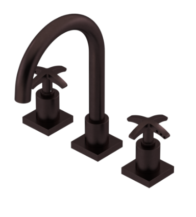 Rubinet 1ALAC Widespread Lav Set (Less Drain)