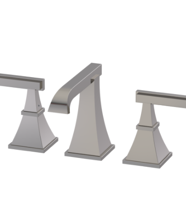 Rubinet 1AMQL Widespread Lav Set (Less Drain)