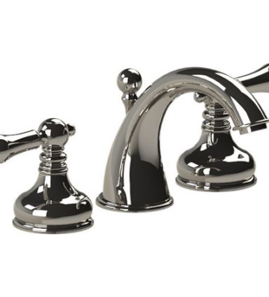 Rubinet 1ARJL Widespread Lav Set (Jasmin Spout) (Less Drain)
