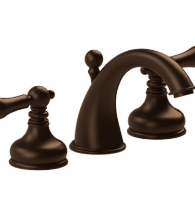 Rubinet 1ARJL Widespread Lav Set (Jasmin Spout) (Less Drain)