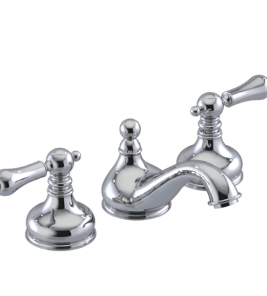 Rubinet 1ARML Widespread Lav Set (Less Drain)