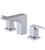 Rubinet 1ARSL Widespread Lav. Set. (Less Drain)