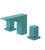 Rubinet 1ARSQ Widespread Lav Set (Less Drain)