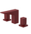 Rubinet 1ARSQ Widespread Lav Set (Less Drain)