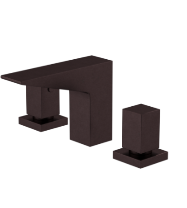 Rubinet 1ARSQ Widespread Lav Set (Less Drain)