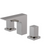Rubinet 1ARSQ Widespread Lav Set (Less Drain)