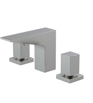 Rubinet 1ARSQ Widespread Lav Set (Less Drain)