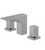 Rubinet 1ARSQ Widespread Lav Set (Less Drain)