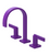 Rubinet 1ARTL Widespread Lav. Set. (Less Drain)
