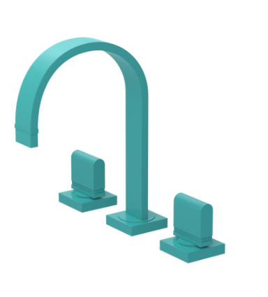 Rubinet 1ARTQ Widespread Lav. Set. (Less Drain)