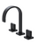 Rubinet 1ARTQ Widespread Lav. Set. (Less Drain)