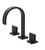Rubinet 1ARTQ Widespread Lav. Set. (Less Drain)