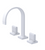 Rubinet 1ARTQ Widespread Lav. Set. (Less Drain)