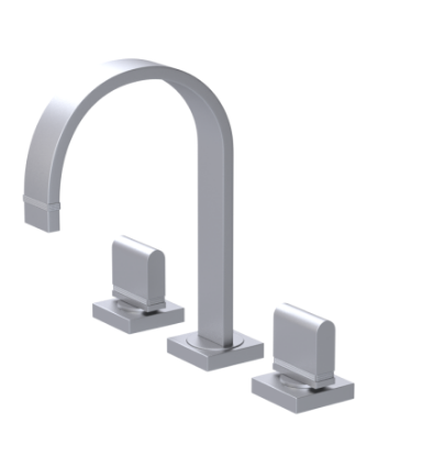 Rubinet 1ARTQ Widespread Lav. Set. (Less Drain)