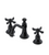 Rubinet 1ARVC Widespread Lav Set (Less Drain)