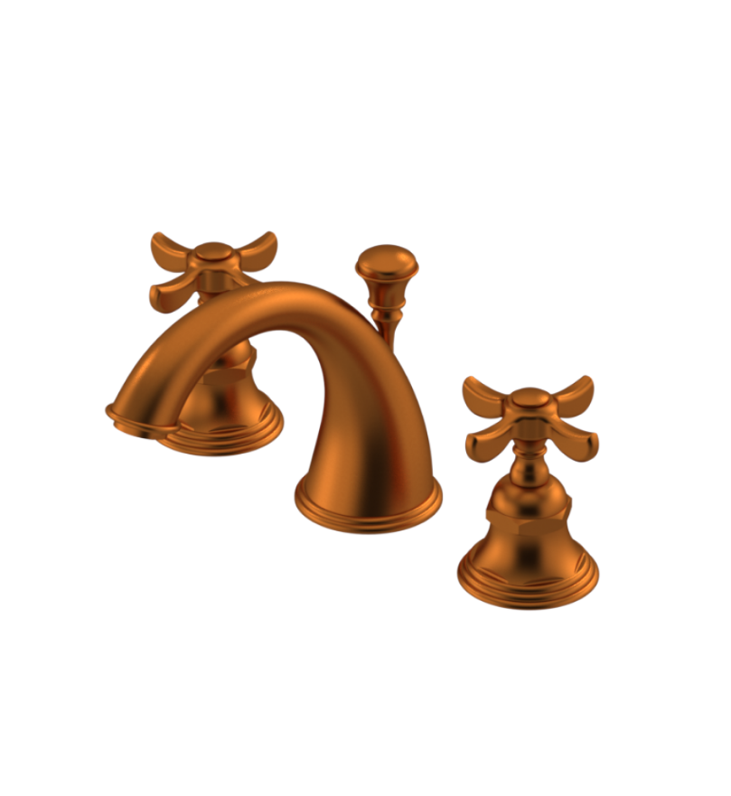 Rubinet 1ARVJC K Widespread Lav Set, (Jasmin Spout) (Less Drain)