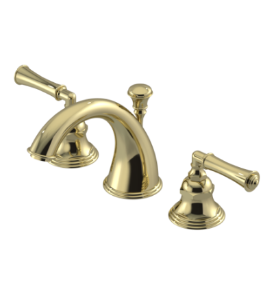 Rubinet 1ARVJL K Widespread Lav Set, (Jasmin Spout) (Less Drain)