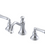Rubinet 1ARVL Widespread Lav Set (Less Drain)