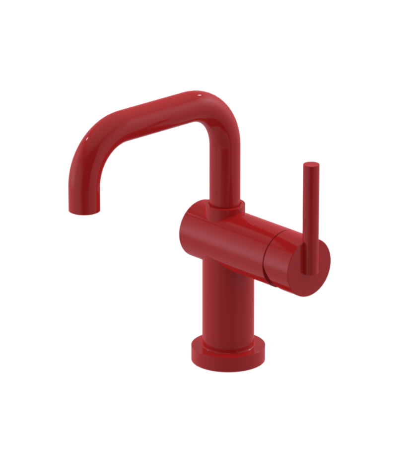 Rubinet 1KGNL Single Control Lav Set (6 1/16 AeratTo Deck) (Less Drain)