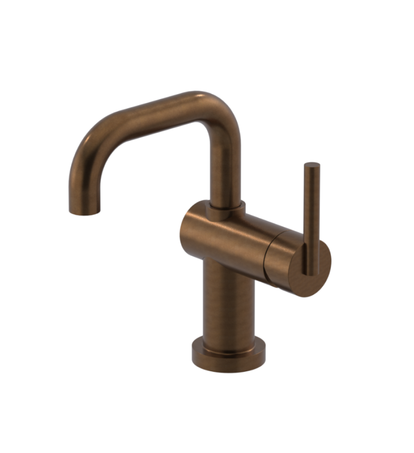 Rubinet 1KGNL Single Control Lav Set (6 1/16 AeratTo Deck) (Less Drain)