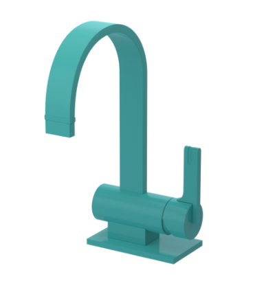 Rubinet 1KRTL Single Control Lav. Set with Extended Base (Less Drain)