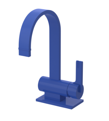 Rubinet 1KRTL Single Control Lav. Set with Extended Base (Less Drain)