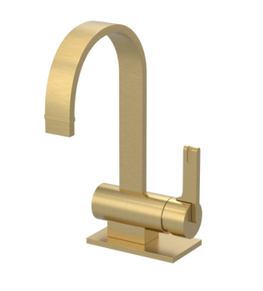Rubinet 1KRTL Single Control Lav. Set with Extended Base (Less Drain)
