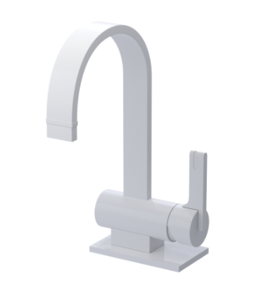 Rubinet 1KRTL Single Control Lav. Set with Extended Base (Less Drain)