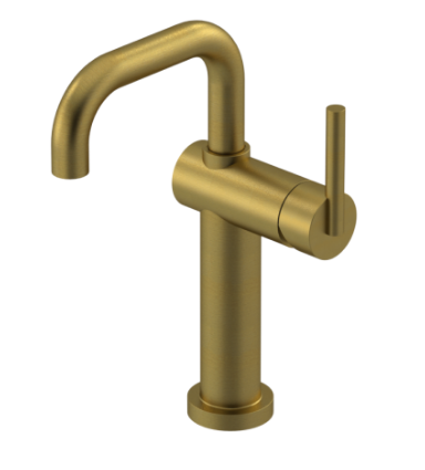 Rubinet 1LGNL Single Control Lav Set With Extended Base (8 1/2 AeratTo Deck) (Less Drain) - Parent