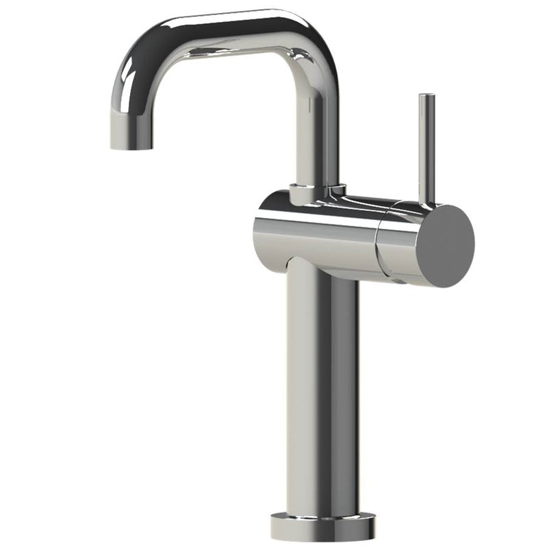 Rubinet 1LGNL Single Control Lav Set With Extended Base (8 1/2 AeratTo Deck) (Less Drain)