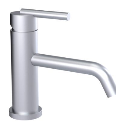 Rubinet 1MGNL Single Control Lav. Set (Less Drain)