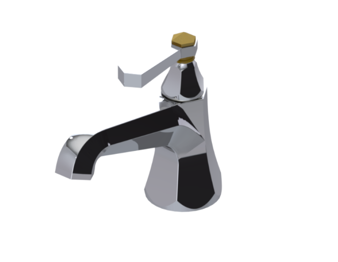 Rubinet 1MHXL Single Control Lav. Set (Less Drain) - Parent