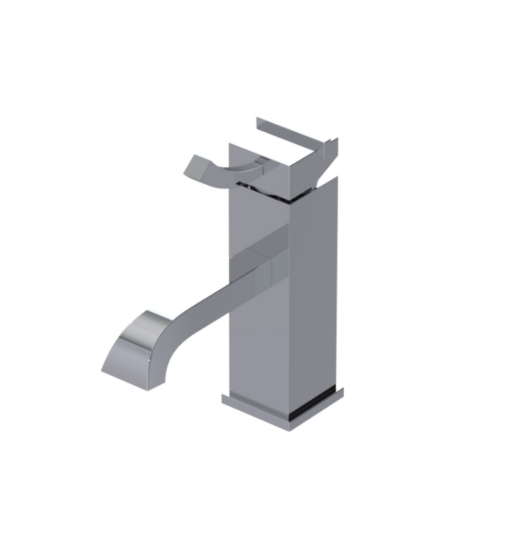 Rubinet 1MMQL Single Control Lav Set (2 5/8 AeratTo Deck) (Less Drain)