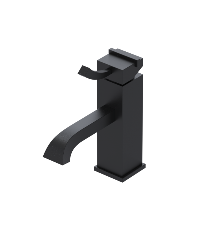 Rubinet 1MMQL Single Control Lav Set (2 5/8 AeratTo Deck) (Less Drain)