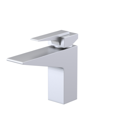 Rubinet 1MRSL Single Control Lav Set (4 1/8 AeratTo Deck) (Less Drain)