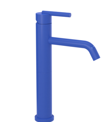 Rubinet 1NGNL Single Control Lav Set With Extended Base (7 3/4 AeratTo Deck) (Less Drain)