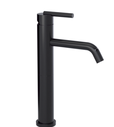 Rubinet 1NGNL Single Control Lav Set With Extended Base (7 3/4 AeratTo Deck) (Less Drain)