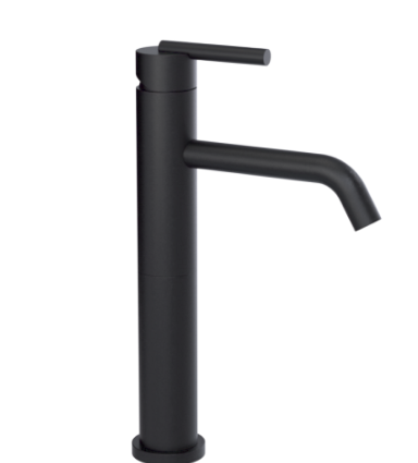 Rubinet 1NGNL Single Control Lav Set With Extended Base (7 3/4 AeratTo Deck) (Less Drain)