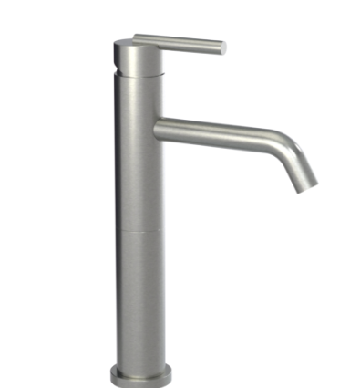 Rubinet 1NGNL Single Control Lav Set With Extended Base (7 3/4 AeratTo Deck) (Less Drain)