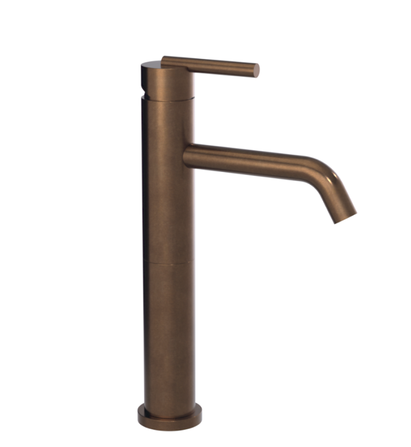 Rubinet 1NGNL Single Control Lav Set With Extended Base (7 3/4 AeratTo Deck) (Less Drain)
