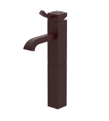 Rubinet 1NICL Single Control Lav Set With Extended Base (8 5/8 AeratTo Deck) (Less Drain)