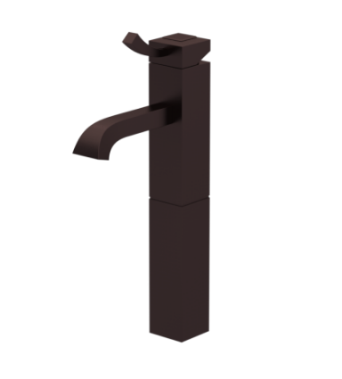 Rubinet 1NICL Single Control Lav Set With Extended Base (8 5/8 AeratTo Deck) (Less Drain)