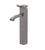 Rubinet 1NICL Single Control Lav Set With Extended Base (8 5/8 AeratTo Deck) (Less Drain)