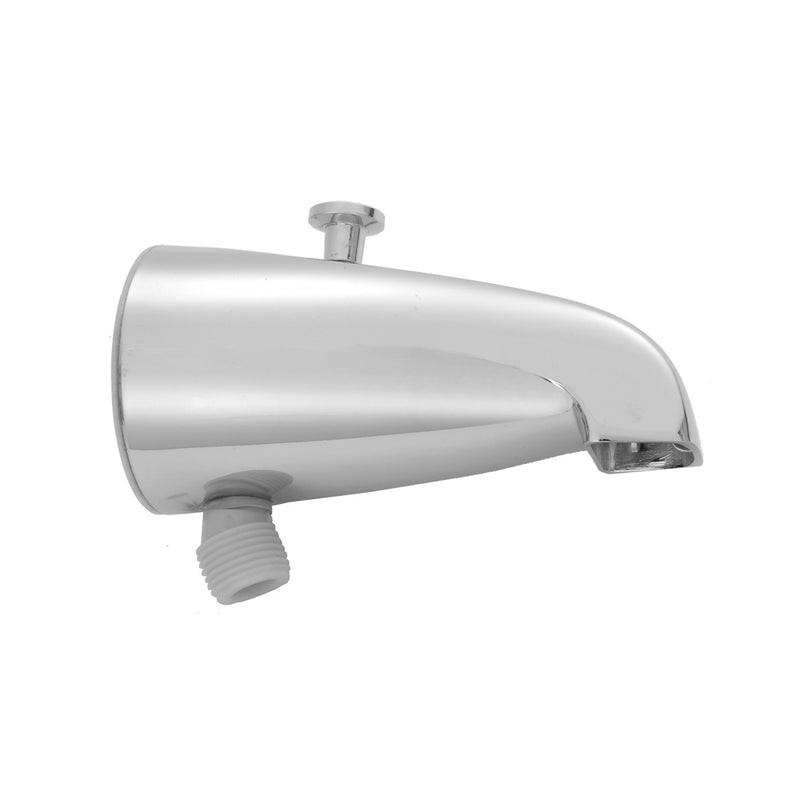 Jaclo 2006-PCH Brass Diverter Tub Spout With Handshower Outlet - Polished Chrome