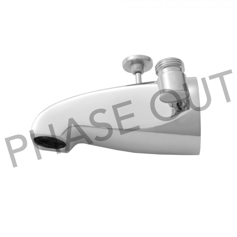 Jaclo 2009 Brass Diverter Tub Spout With Side Handshower Outlet - Parent