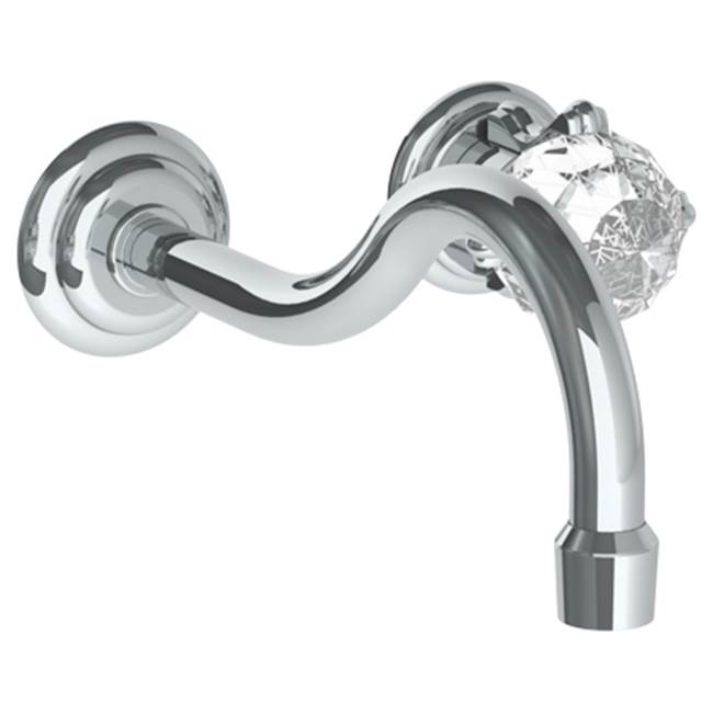 Watermark 201-1.2M-R2 La Fleur Wall Mounted 2 Hole Lavatory Set With 8 3/8" CTC  Spout