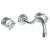 Watermark 201-2.2M-R2 La Fleur Wall Mounted 3 Hole Lavatory Set With 8 3/8" CTC  Spout - Parent