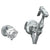 Watermark 201-4.4-R2 La Fleur Wall Mounted Bidet Spray Set & Progressive Mixer With 49" Hose - Parent
